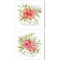 Joyful Holidays by Cynthia Coulter 14" x 14" Canvas Wall Art (Set of 2)